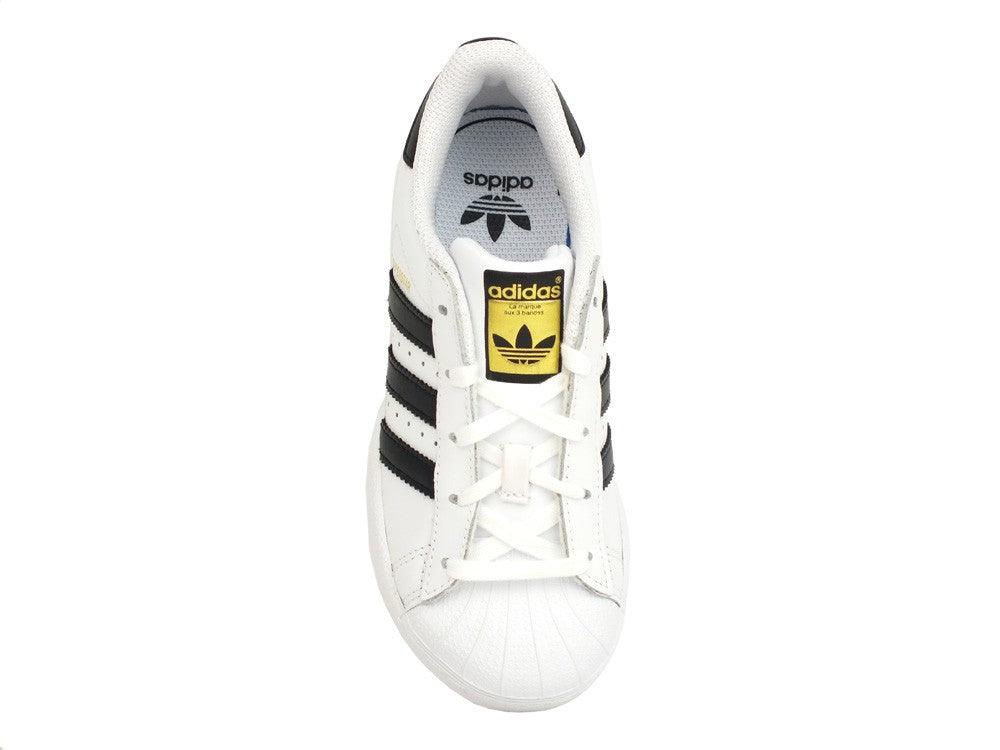 ADIDAS Superstar C White Black BA8378 - Sandrini Calzature e Abbigliamento