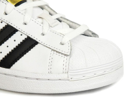 ADIDAS Superstar C White Black BA8378 - Sandrini Calzature e Abbigliamento