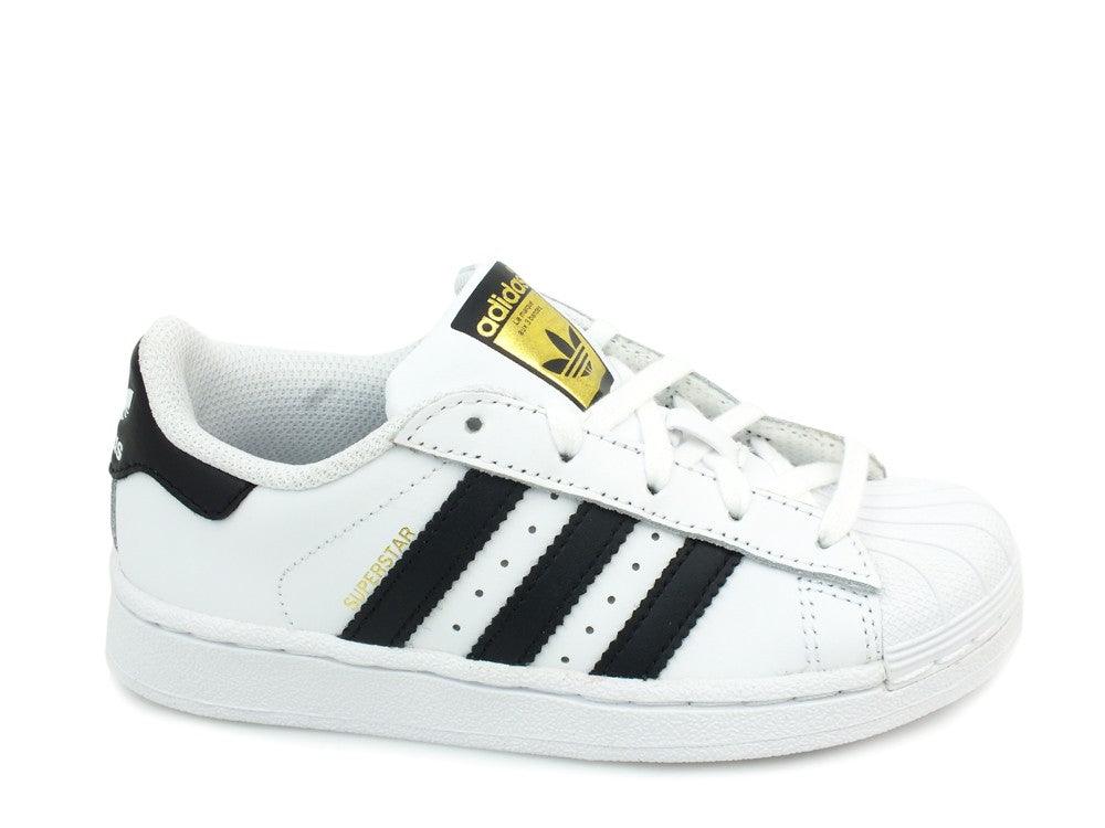 ADIDAS Superstar Sneakers White Black BA8378 - Sandrini Calzature e Abbigliamento