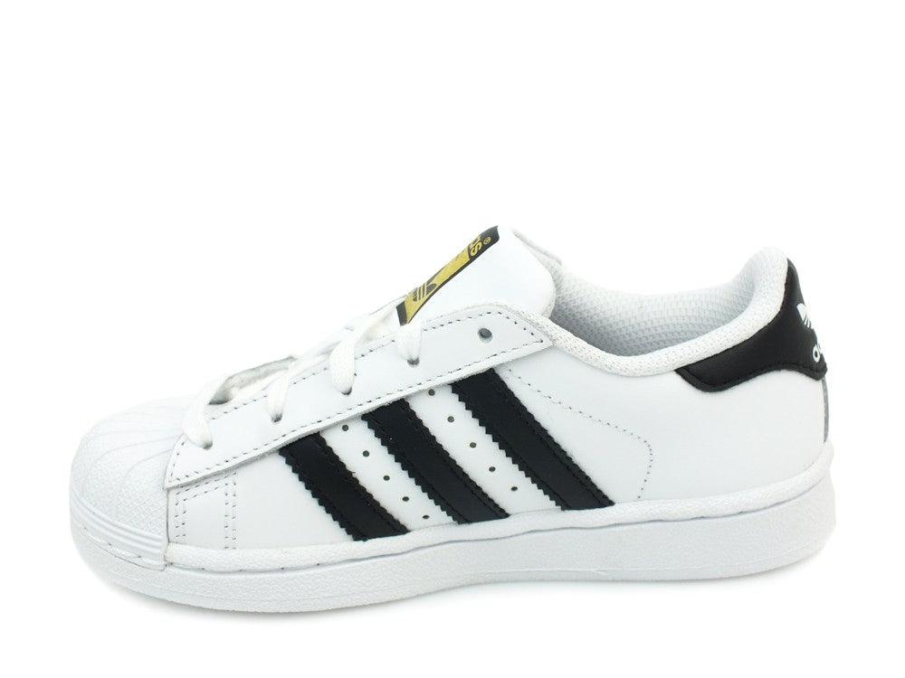 ADIDAS Superstar Sneakers White Black BA8378 - Sandrini Calzature e Abbigliamento