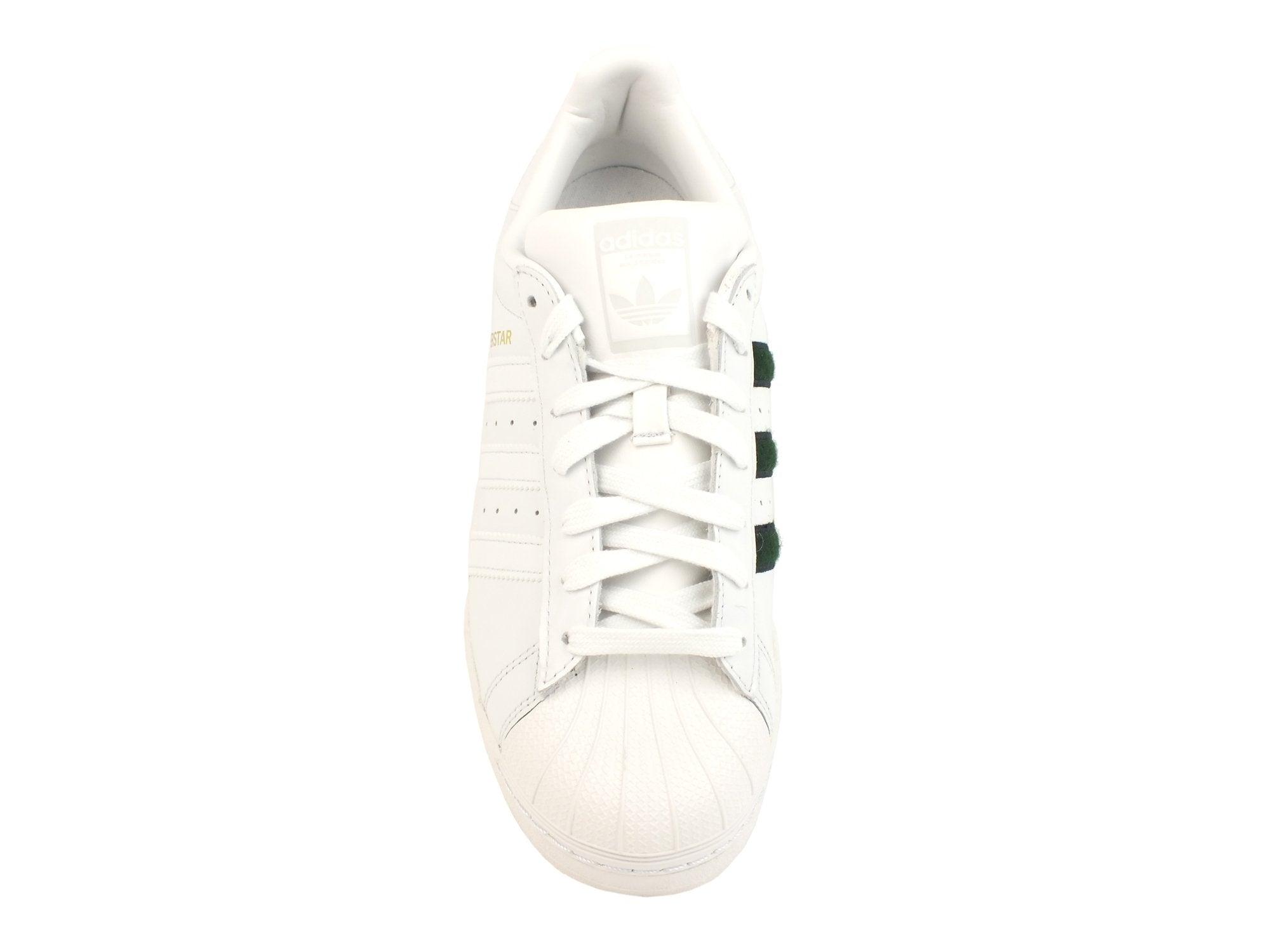 ADIDAS Superstar Sneakers White Green CM8073 - Sandrini Calzature e Abbigliamento