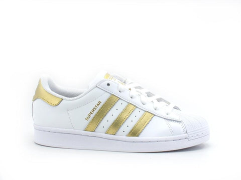 ADIDAS Superstar W Sneaker White Gold Metal FX7483 - Sandrini Calzature e Abbigliamento