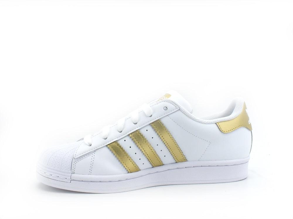 ADIDAS Superstar W Sneaker White Gold Metal FX7483 - Sandrini Calzature e Abbigliamento