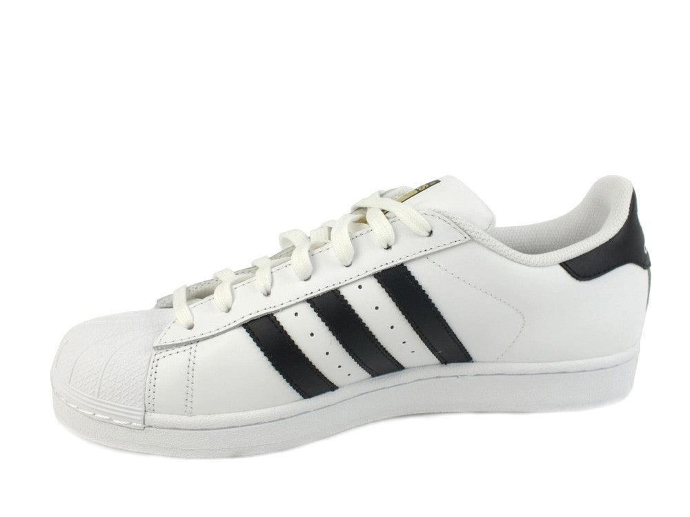ADIDAS Superstar White Black C77124 - Sandrini Calzature e Abbigliamento