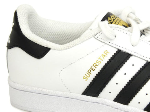 ADIDAS Superstar White Black C77124 - Sandrini Calzature e Abbigliamento
