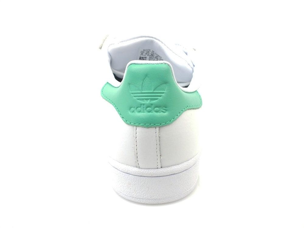 ADIDAS Superstar White Res Green B41995 - Sandrini Calzature e Abbigliamento
