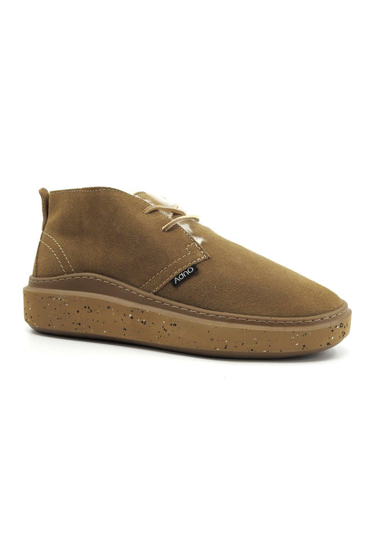 ADNO Blank Chukka Sneaker Uomo Taupe Marrone AOM100700 - Sandrini Calzature e Abbigliamento