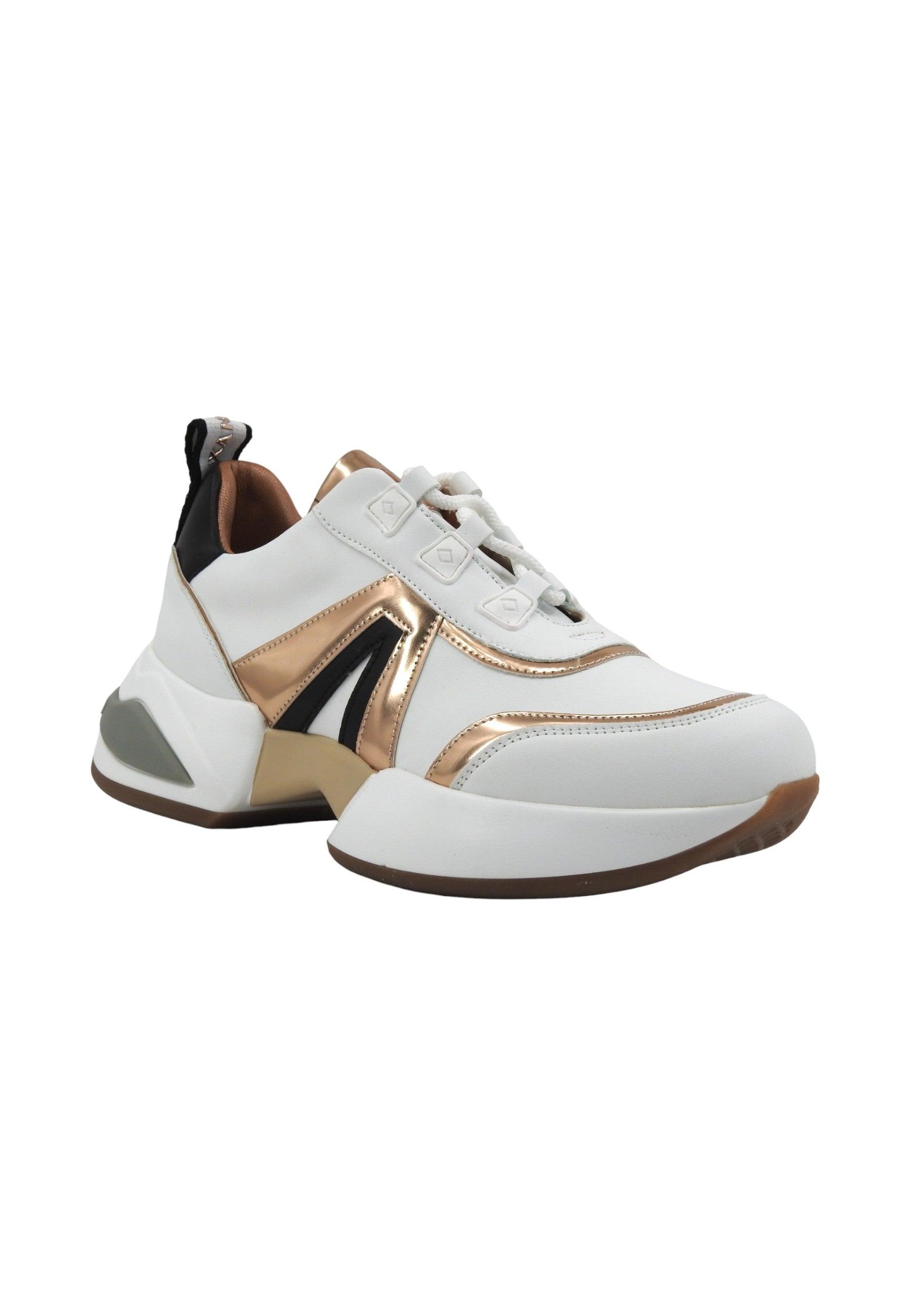 ALEXANDER SMITH Marble Woman Sneaker Donna White Copper MBW1237 - Sandrini Calzature e Abbigliamento