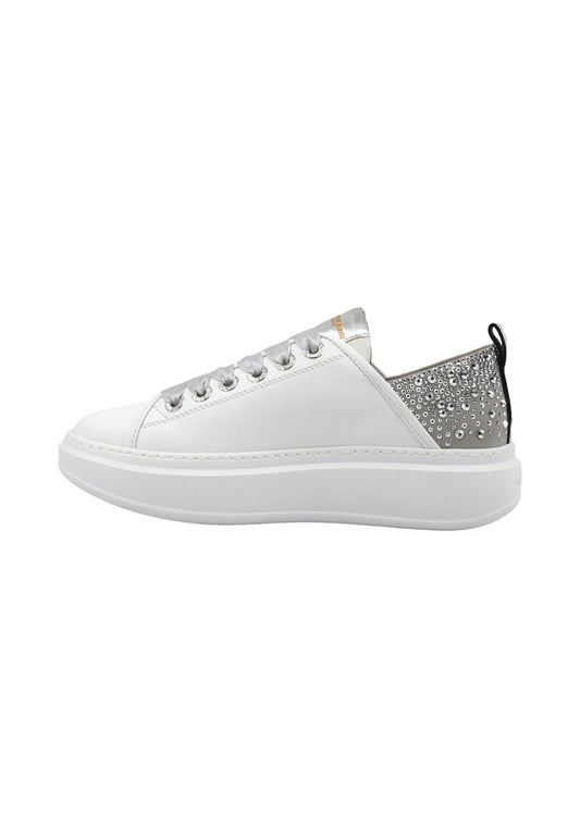 ALEXANDER SMITH Wembley Sneaker Donna White Silver WYW0506 - Sandrini Calzature e Abbigliamento