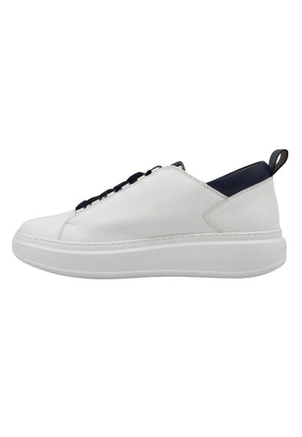 ALEXANDER SMITH Wembley Sneaker Uomo White Blue WYM2260 - Sandrini Calzature e Abbigliamento