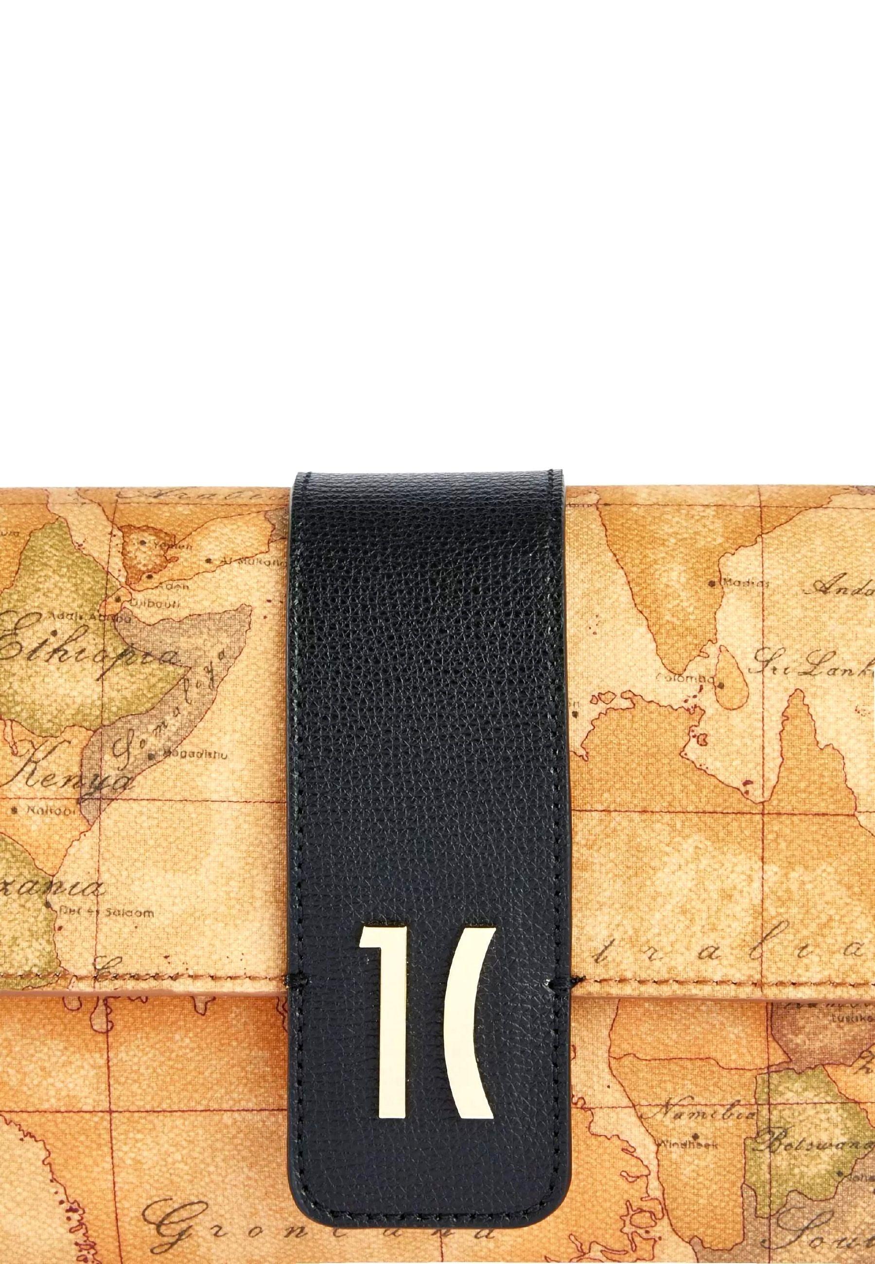 ALVIERO MARTINI 1° CLASSE Baguette Borsa Black Beige GZ07-M611 - Sandrini Calzature e Abbigliamento