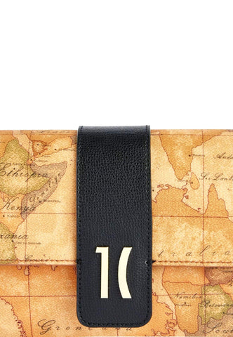 ALVIERO MARTINI 1° CLASSE Baguette Borsa Black Beige GZ07-M611 - Sandrini Calzature e Abbigliamento