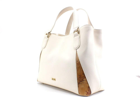 ALVIERO MARTINI 1° CLASSE Borsa Hand Bag Geo Bianco Marble Col GS68-8587 - Sandrini Calzature e Abbigliamento