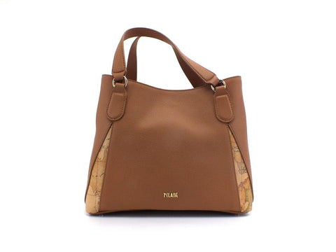 ALVIERO MARTINI 1° CLASSE Borsa Hand Bag Geo Brown Tobacco GS68-8587 - Sandrini Calzature e Abbigliamento