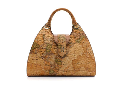 ALVIERO MARTINI 1° CLASSE Borsa Hand Bag Geo Natural G83-8571 - Sandrini Calzature e Abbigliamento
