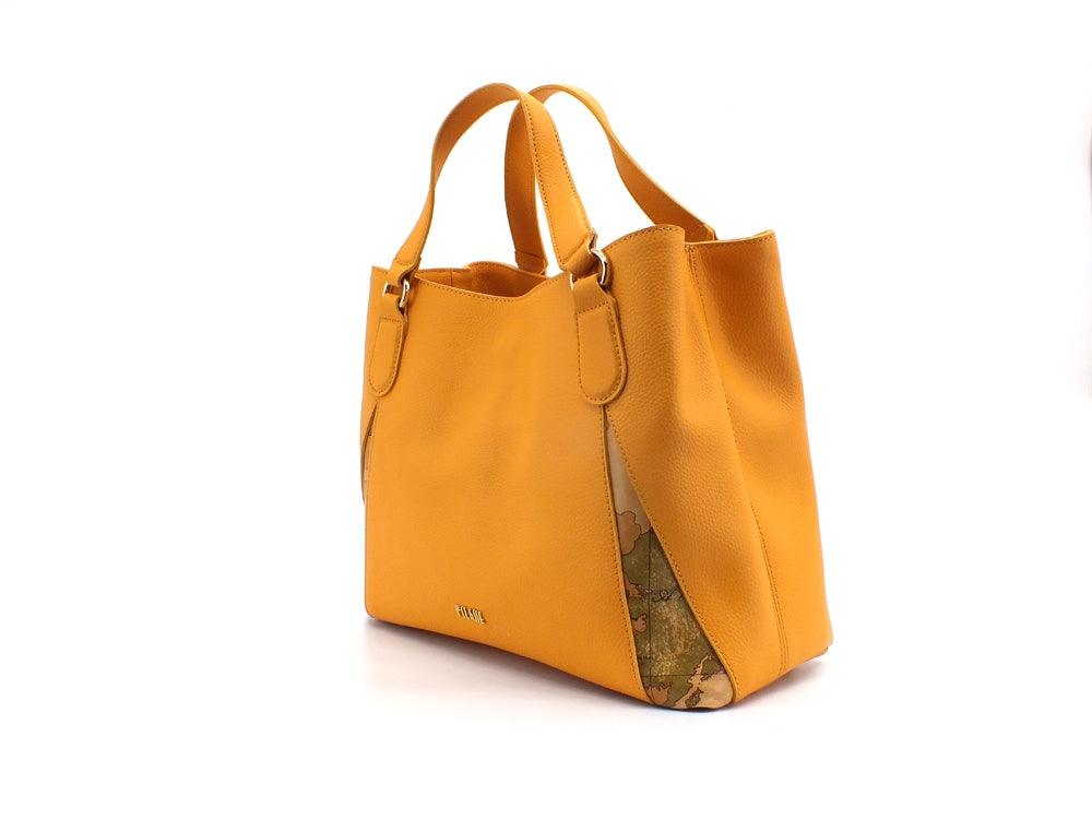 ALVIERO MARTINI 1° CLASSE Borsa Hand Bag Geo Saffron Yellow GS68-8587 - Sandrini Calzature e Abbigliamento