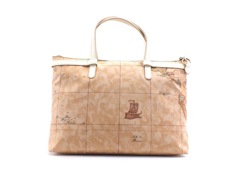 ALVIERO MARTINI 1° CLASSE Borsa Hang Bag Shopping Geo Marble Col GS41-S578 - Sandrini Calzature e Abbigliamento