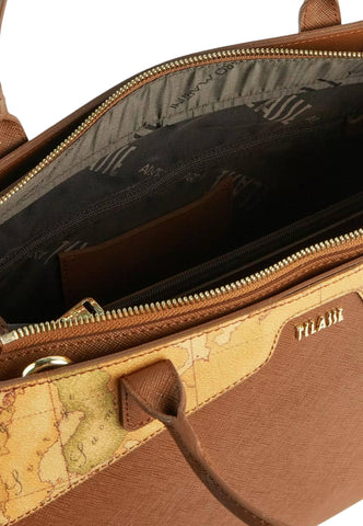 ALVIERO MARTINI 1° CLASSE Borsa Large Hand Bag Chestnut GV67-9407 - Sandrini Calzature e Abbigliamento