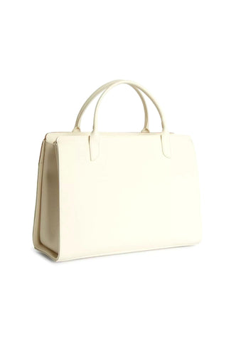 ALVIERO MARTINI 1° CLASSE Borsa Large Hand Bag White Cotton GU87-9407 - Sandrini Calzature e Abbigliamento