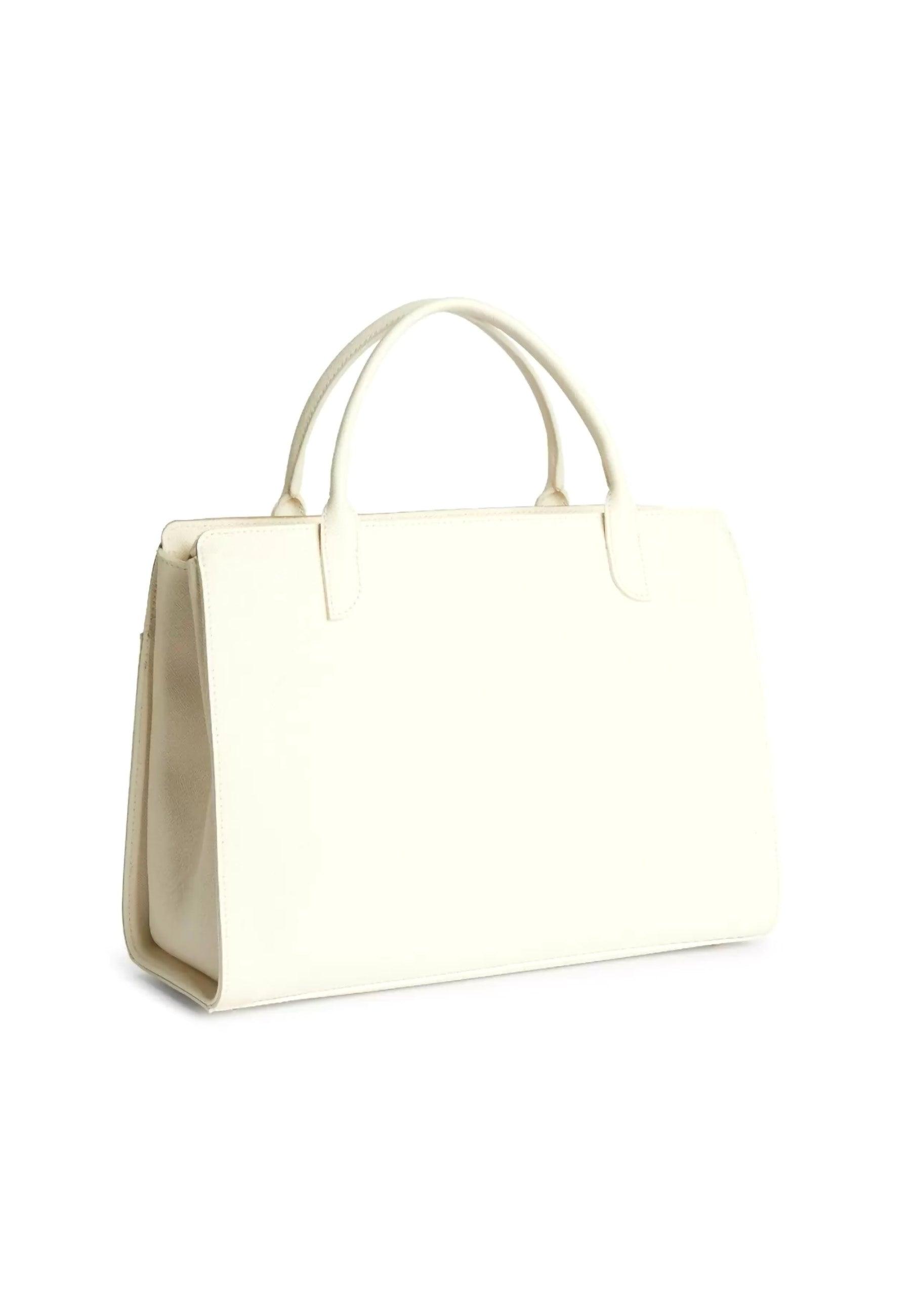 ALVIERO MARTINI 1° CLASSE Borsa Large Hand Bag White Cotton GU87-S407 - Sandrini Calzature e Abbigliamento