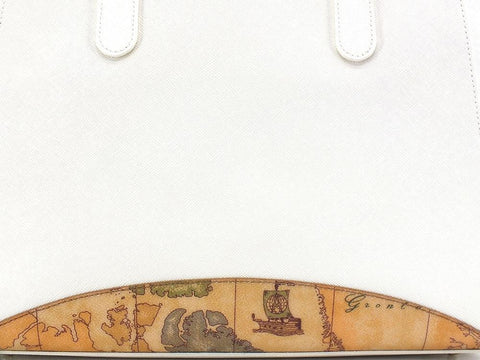 ALVIERO MARTINI 1° CLASSE Borsa Large Shopping Bag Bianco Marble Col GS24-9407 - Sandrini Calzature e Abbigliamento