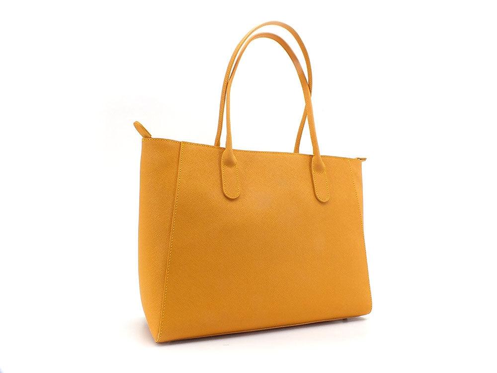 ALVIERO MARTINI 1° CLASSE Borsa Large Shopping Bag Saffron Yellow GS24-9407 - Sandrini Calzature e Abbigliamento