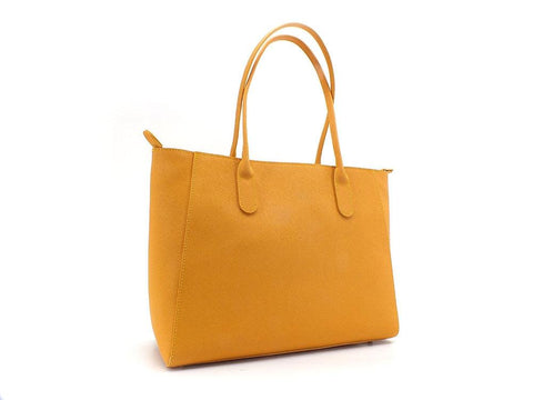 ALVIERO MARTINI 1° CLASSE Borsa Large Shopping Bag Saffron Yellow GS24-9407 - Sandrini Calzature e Abbigliamento