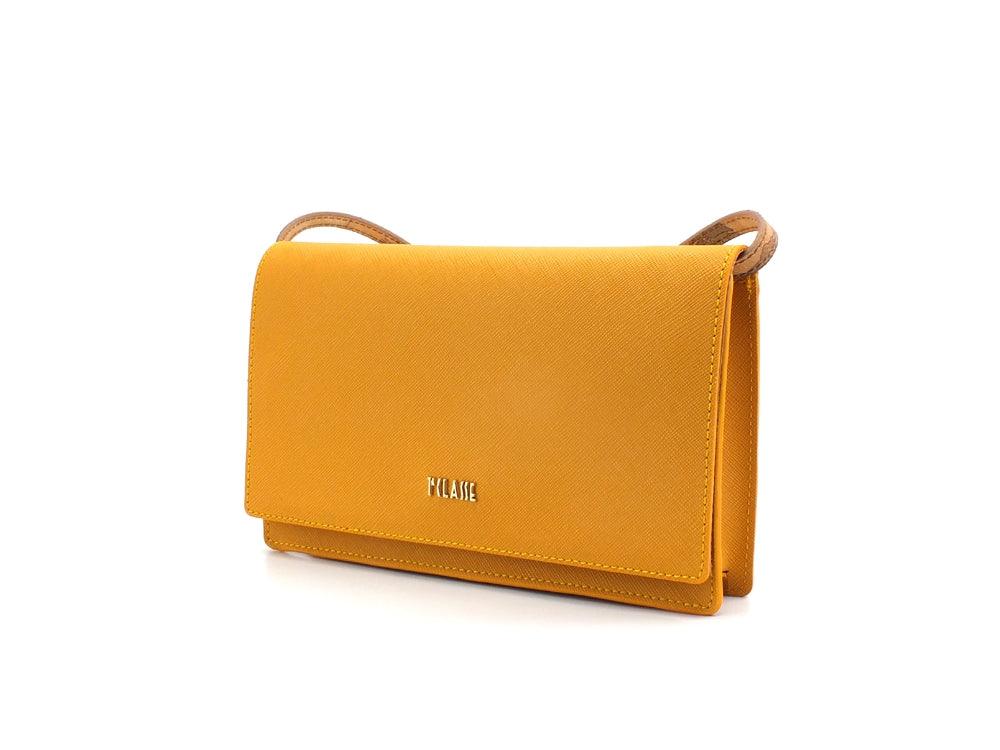 ALVIERO MARTINI 1° CLASSE Borsa Pochette Tracolla Saffron Yellow Giallo PH53-9407 - Sandrini Calzature e Abbigliamento