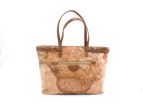 ALVIERO MARTINI 1° CLASSE Borsa Shopping Bag Geo Tobacco GS42-S578 - Sandrini Calzature e Abbigliamento