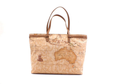 ALVIERO MARTINI 1° CLASSE Borsa Shopping Bag Geo Tobacco GS42-S578 - Sandrini Calzature e Abbigliamento