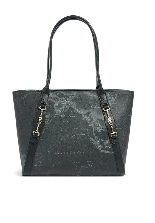ALVIERO MARTINI 1° CLASSE Borsa Shopping Black GT63-N611 - Sandrini Calzature e Abbigliamento