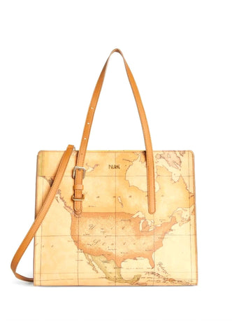 ALVIERO MARTINI 1° CLASSE Borsa Shopping Con Pochette Geo Natural GU58-S600 - Sandrini Calzature e Abbigliamento