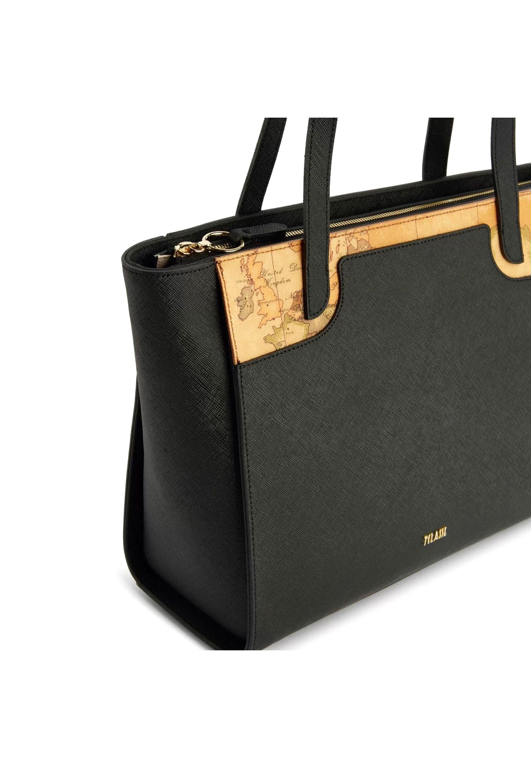 ALVIERO MARTINI 1° CLASSE Borsa Shopping Large Black GU89-9407 - Sandrini Calzature e Abbigliamento