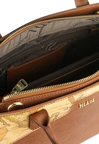 ALVIERO MARTINI 1° CLASSE Borsa Small Hand Bag Chestnut GV68-9407 - Sandrini Calzature e Abbigliamento