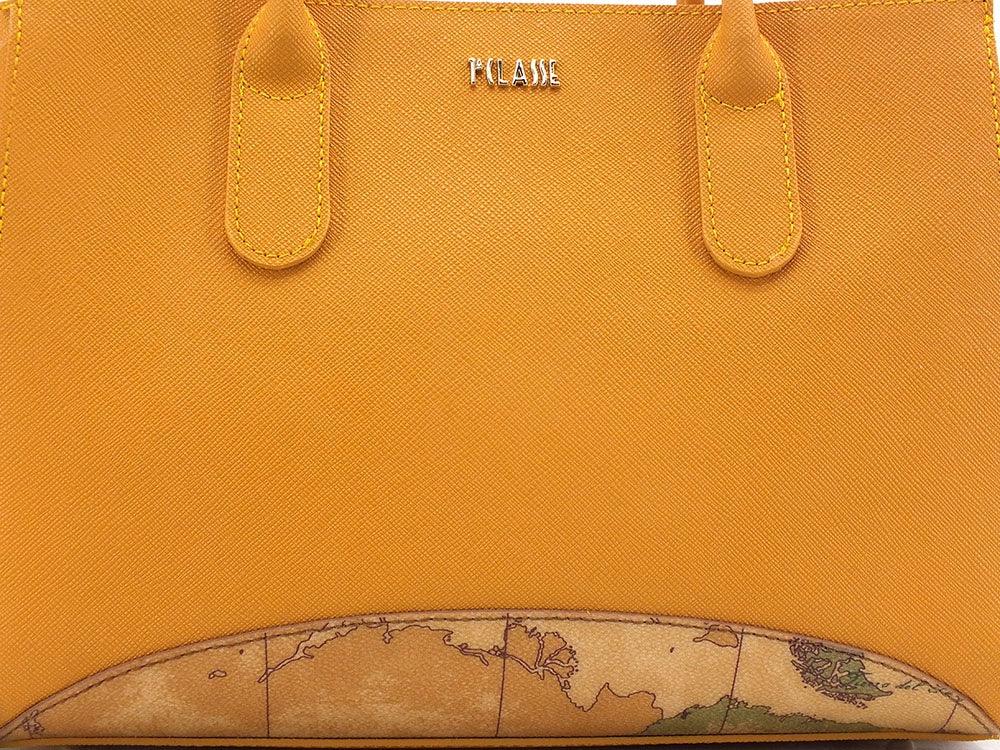 ALVIERO MARTINI 1° CLASSE Borsa Small Tracolla Geo Saffron Yellow GS22-9407 - Sandrini Calzature e Abbigliamento