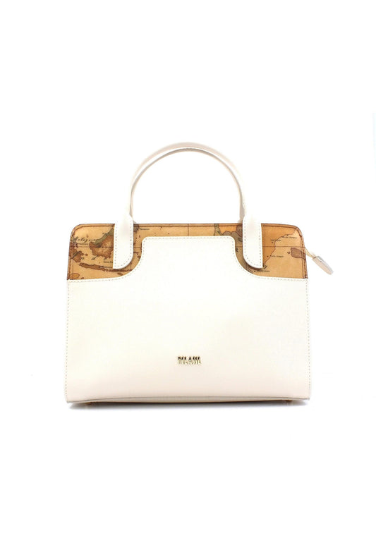 ALVIERO MARTINI 1° CLASSE Borsa Small White Cotton GU88-9407 - Sandrini Calzature e Abbigliamento