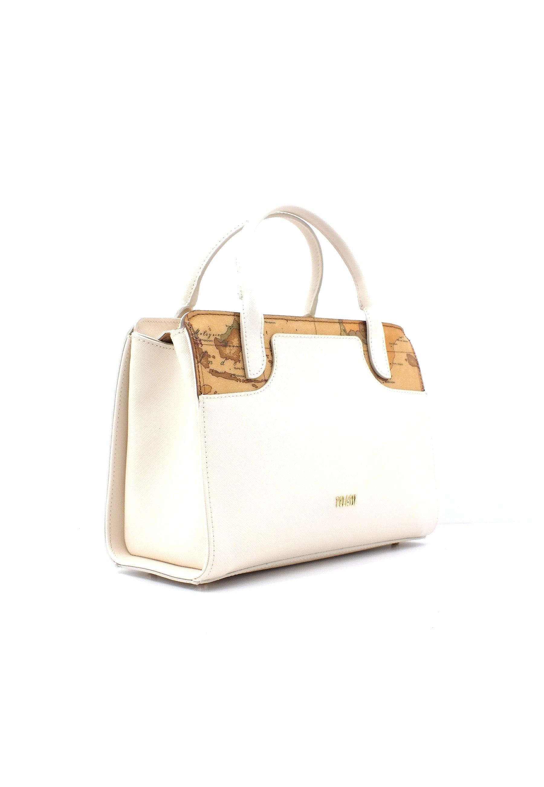 ALVIERO MARTINI 1° CLASSE Borsa Small White Cotton GU88-9407 - Sandrini Calzature e Abbigliamento