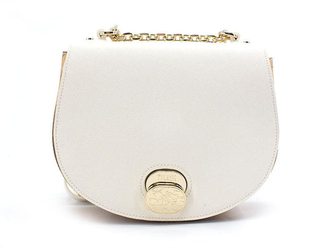 ALVIERO MARTINI 1° CLASSE Borsa Tonda Tracolla Small Geo Bianco Marble Col GR73-T407 - Sandrini Calzature e Abbigliamento