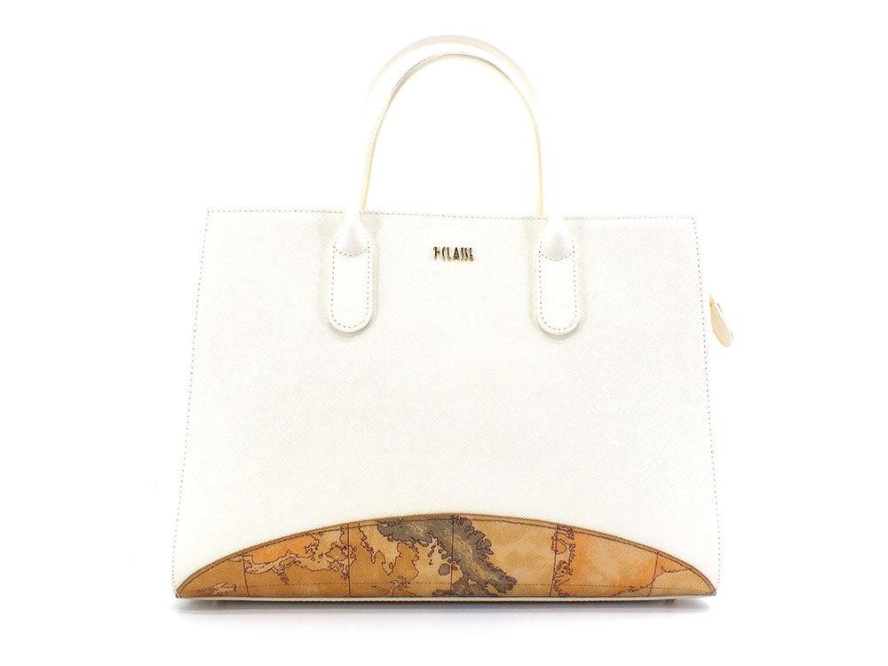 ALVIERO MARTINI 1° CLASSE Borsa Tracolla Bianco Marble Col GS21-9407 - Sandrini Calzature e Abbigliamento