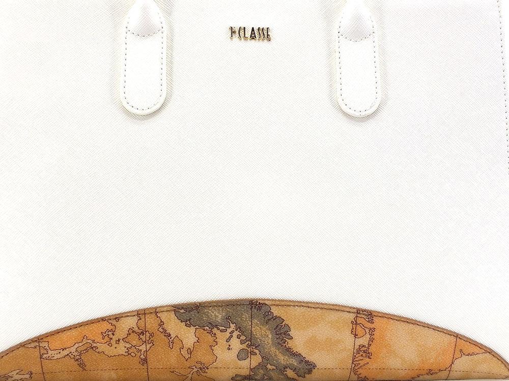 ALVIERO MARTINI 1° CLASSE Borsa Tracolla Bianco Marble Col GS21-9407 - Sandrini Calzature e Abbigliamento
