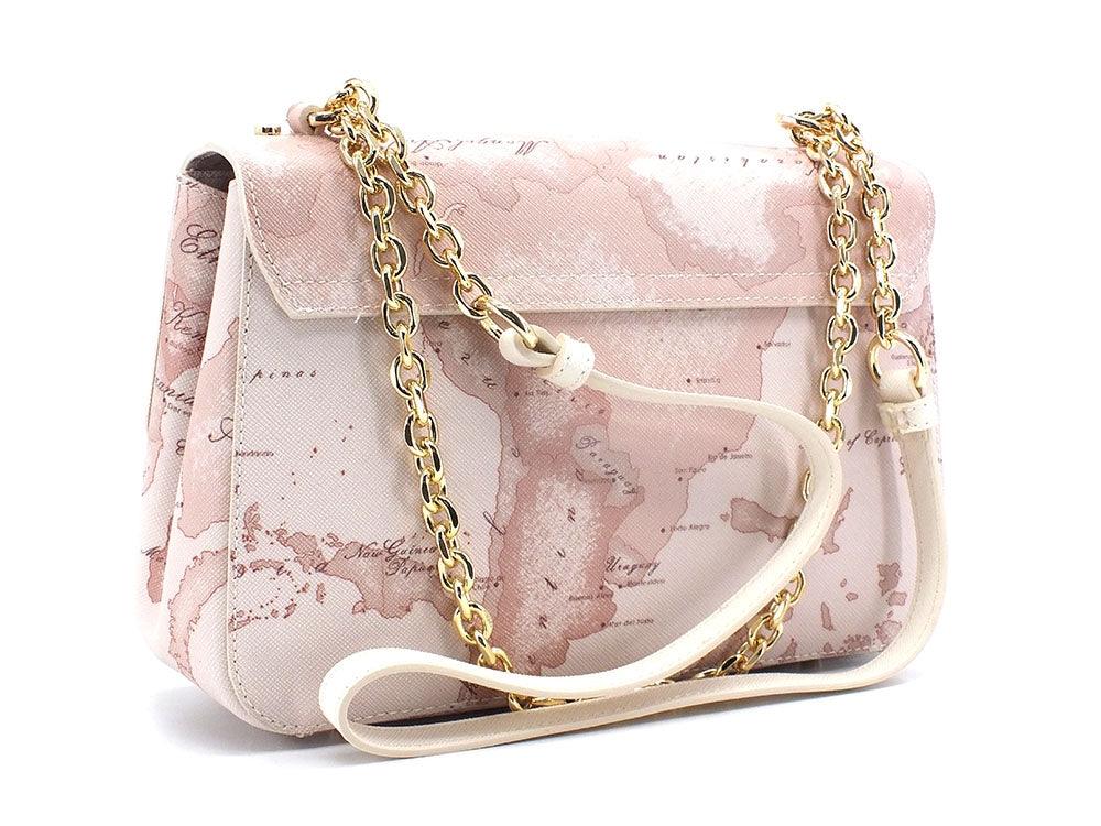 ALVIERO MARTINI 1° CLASSE Borsa Tracolla Geo Pink Beige GS82-T733 - Sandrini Calzature e Abbigliamento