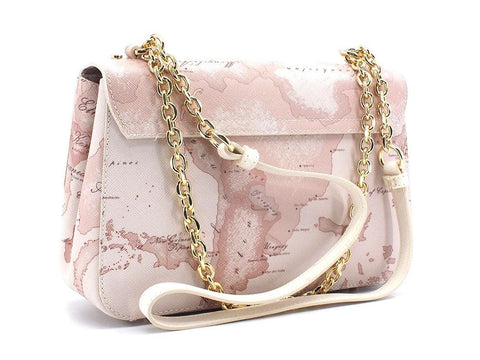 ALVIERO MARTINI 1° CLASSE Borsa Tracolla Geo Pink Beige GS82-T733 - Sandrini Calzature e Abbigliamento