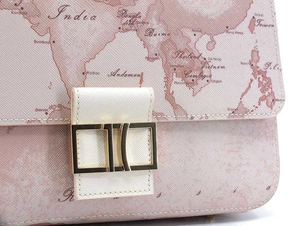 ALVIERO MARTINI 1° CLASSE Borsa Tracolla Geo Pink Beige GS82-T733 - Sandrini Calzature e Abbigliamento