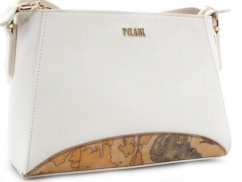 ALVIERO MARTINI 1° CLASSE Borsa Tracolla Small Geo Bianco Marble Col GS27-9407 - Sandrini Calzature e Abbigliamento