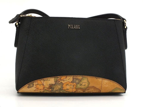 ALVIERO MARTINI 1° CLASSE Borsa Tracolla Small Geo Black GS27-9407 - Sandrini Calzature e Abbigliamento