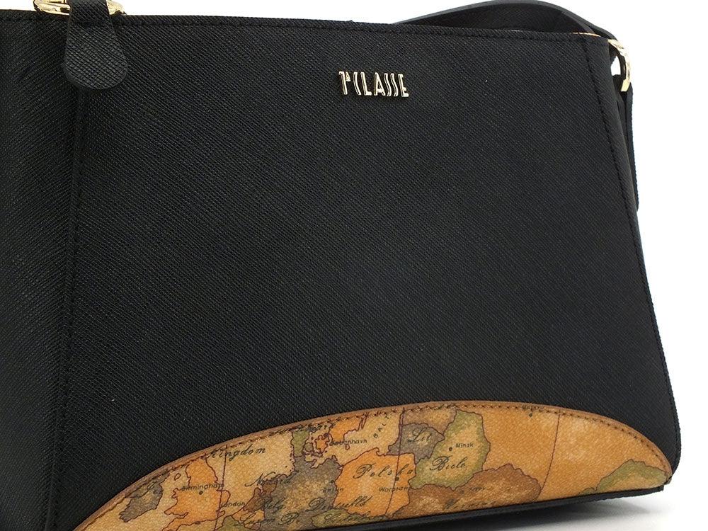 ALVIERO MARTINI 1° CLASSE Borsa Tracolla Small Geo Black GS27-9407 - Sandrini Calzature e Abbigliamento