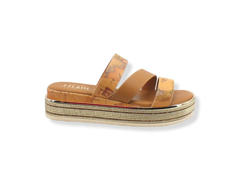 ALVIERO MARTINI 1° CLASSE Ciabatta Corda Beige Geo N1191-0326 - Sandrini Calzature e Abbigliamento