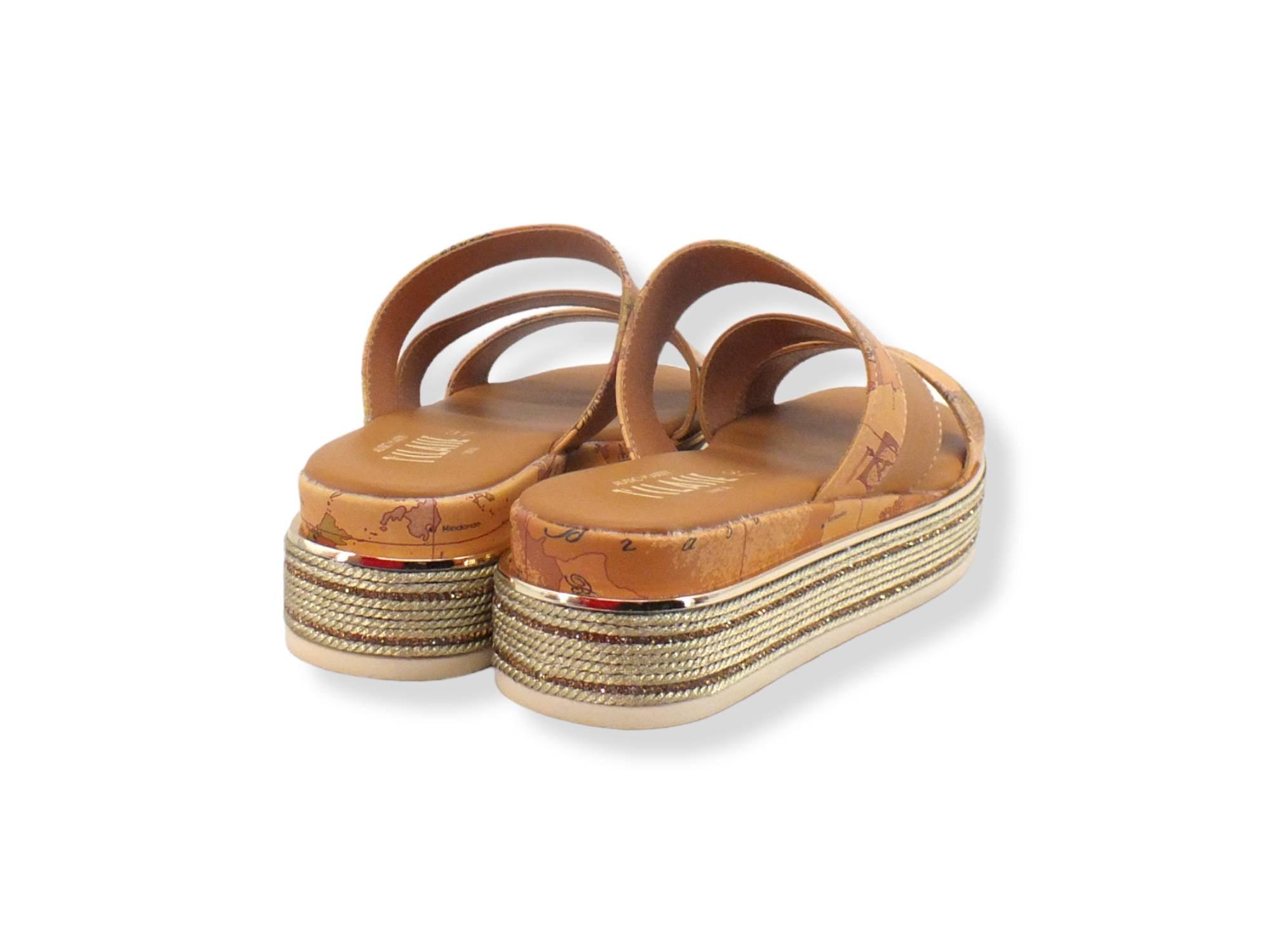 ALVIERO MARTINI 1° CLASSE Ciabatta Corda Beige Geo N1191-0326 - Sandrini Calzature e Abbigliamento