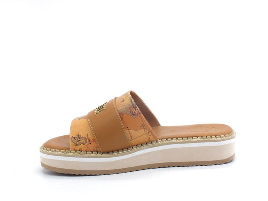 ALVIERO MARTINI 1° CLASSE Ciabatta Platform Beige Geo N1174-0326 - Sandrini Calzature e Abbigliamento