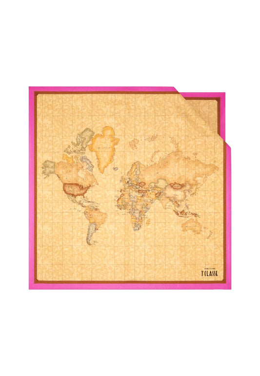 ALVIERO MARTINI 1° CLASSE Foulard Donna Fuxia Beige K3170-ALOE - Sandrini Calzature e Abbigliamento